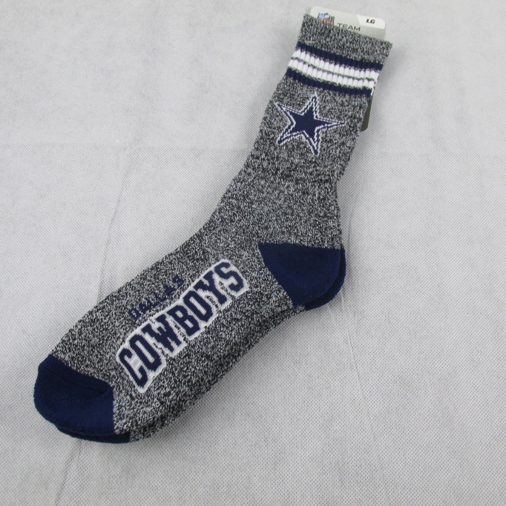 NFL Apparel Mens Dallas Cowboys Crew Socks